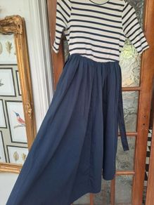 Long Gallery dress with pockets