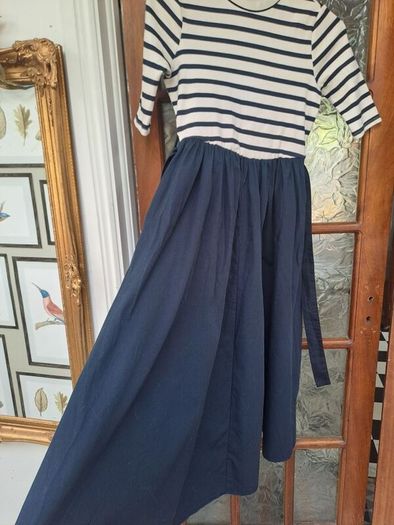 Long Gallery dress with pockets