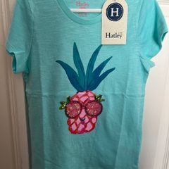 BNWT Hatley party pineapple t-shirt