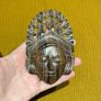 Vintage Balinese Hand Carved Wooden Wall Masks! Image 3
