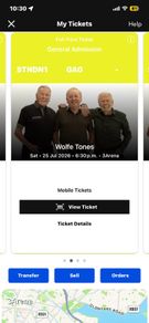 Wolfe tone ticket
