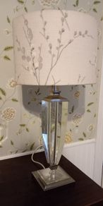 Laura Ashley crystal table lamp