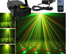 Mini aluminium alloy LED Laser Projector Disco Stage Light
