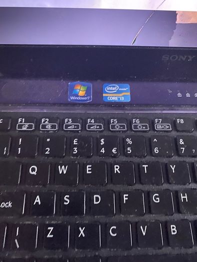 Sony Vaio i3 processor Laptop for sale + 17" Lcd Monitor
