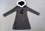 TikTok Girls Warm Dress / Tunic With Hoodie