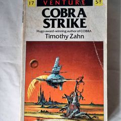 Cobra Strike by Timothy Zahn , Venture SF #17 (1988 Paperback)
