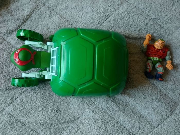 Teenage mutant ninja turtles transforming tank vintage 1992 toy