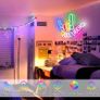 Good Vibes Neon Sign, Dimmable Gesture Neon Signs With Switch, Colorful USB Powered LED Light Up Signs for Wall Decor, Game Room, Bedroom, Party Club Decor Image 2