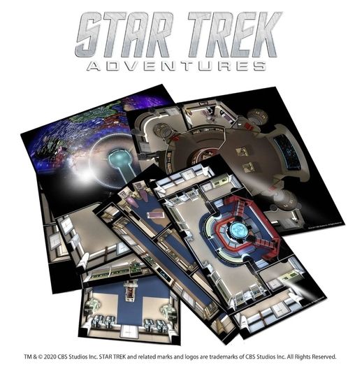 Star Trek Adventures Tile Set TNG