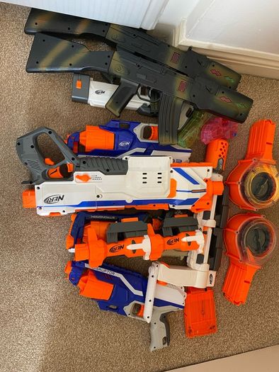FREE Collection of Nerf Guns & Pistols