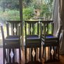 Oak dining chairs Image 3