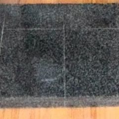 Black Granite Stone Hearth (FREE)