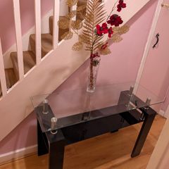 Glass Hall Table
