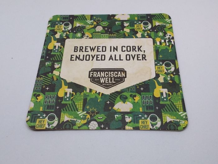 Franciscan Well Brewery : Hey Chief ! - Beer Mat/Coaster