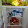 New in box Ferplast Dubai 80 Aquarium Stand, 81 x 36 x 73 cm, White Image 3