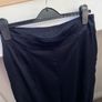 High-Waisted Satin Wide Leg Pants Medium Image 2