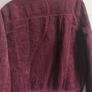 Denim Co. Burgundy 100% Cotton Corduroy Sherpa Jacket UK 12 Image 8