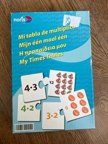 Time tables puzzle