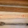 Antique 1914 Expansive bit for boring wood, with 2 cutters Image 6
