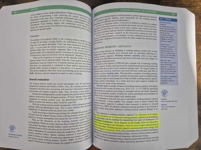 Cognitive Psychology: A Student's Handbook - 7th Edition