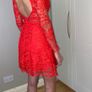 LIMITED EDITION red lace dress in size 8 Image 7