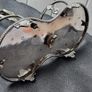 Antique 1868 Silver Plated Twin Wine Bottle Coaster Stand Holder Carrier Image 8