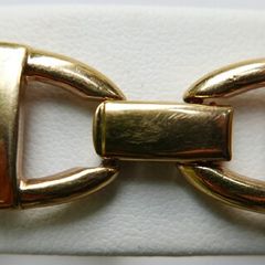 Vintage Gold Plated Panther Bracelet