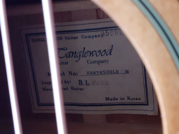 Tanglewood acoustic guitar