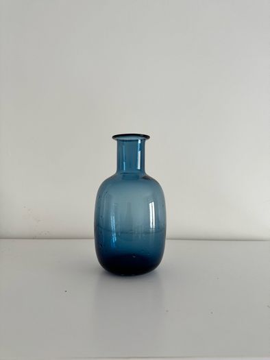 blue ikea vase