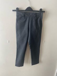 Lily & Dan girls grey trousers (as new) age 6-7