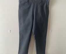 Lily & Dan girls grey trousers (as new) age 6-7