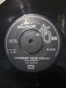 The Beatles vinyl Single Irish pressing