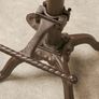 NEW Cast Iron Tractor Style Kitchen Bar Stool Vintage Style Image 5