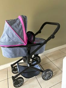 Dolls Pram + Dolls + Accessories + Dance Mat