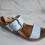 Summer shoes Real leather Fantasy Sandals mules S5002 Artemis Sky blue Softy RRP 65 euro new & boxed sizes UK 6 Image 3