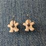 Gingerbread silver earrings Image 9