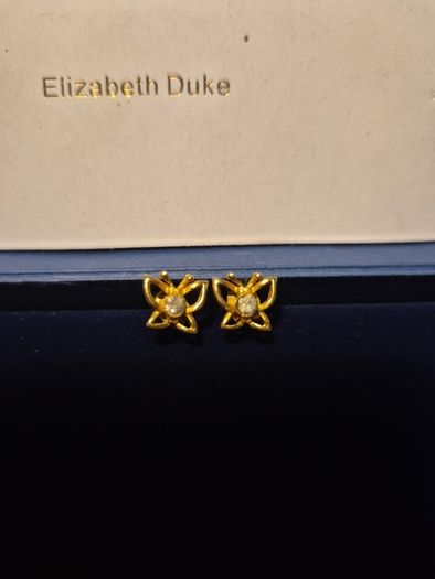 Vintage Small Butterfly Earrings