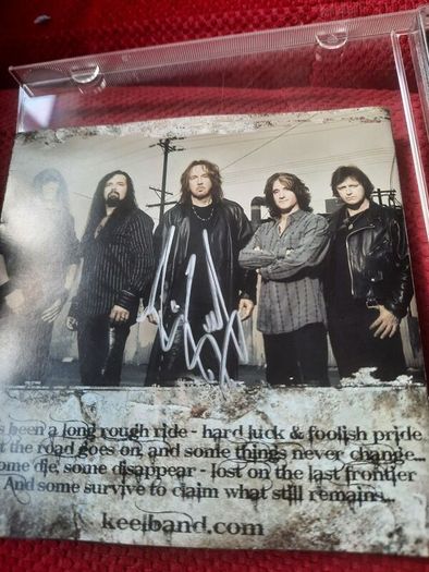 KEEL: Streets of Rock & Roll CD (Autographed by Ron Keel)