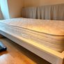 IKEA Single bed frame and mattress Image 2