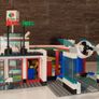 Lego City Service Station 7993 Full Set with car wash! Image 4