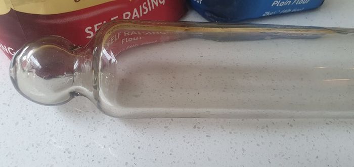 Antique/ Vintage Blown Glass Rolling Pin