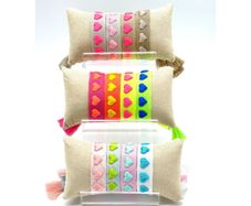 Statement Message Bracelet (x12) in Boho Style