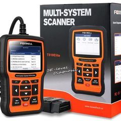 FOXWELL NT510 Elite OBD2 Scanner All System SAS DPF BRT 30+ Reset Bi-Directional Test OBD2 Auto Car Diagnostic Tool