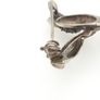 Vintage 925 Sterling Silver Marcasite & Cultured Pearls Singing Bird Brooch Image 7