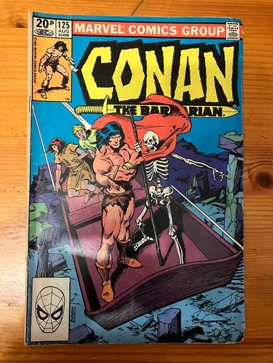 Comic: 'Conan The Barbarian' no. 125 (August 1981)