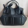 Fossil black leather handbag Image 5