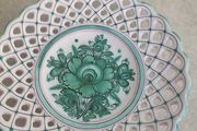 Majolica HANGING WALL Plate Slovenska Majolika hand painted plate