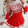 Red mini Christmas dress Image 5