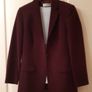 Burgundy / Plum Blazer 10/12 Tailored Image 2