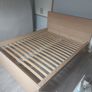 King size ikea Malm 5ft bed frame like new Image 4